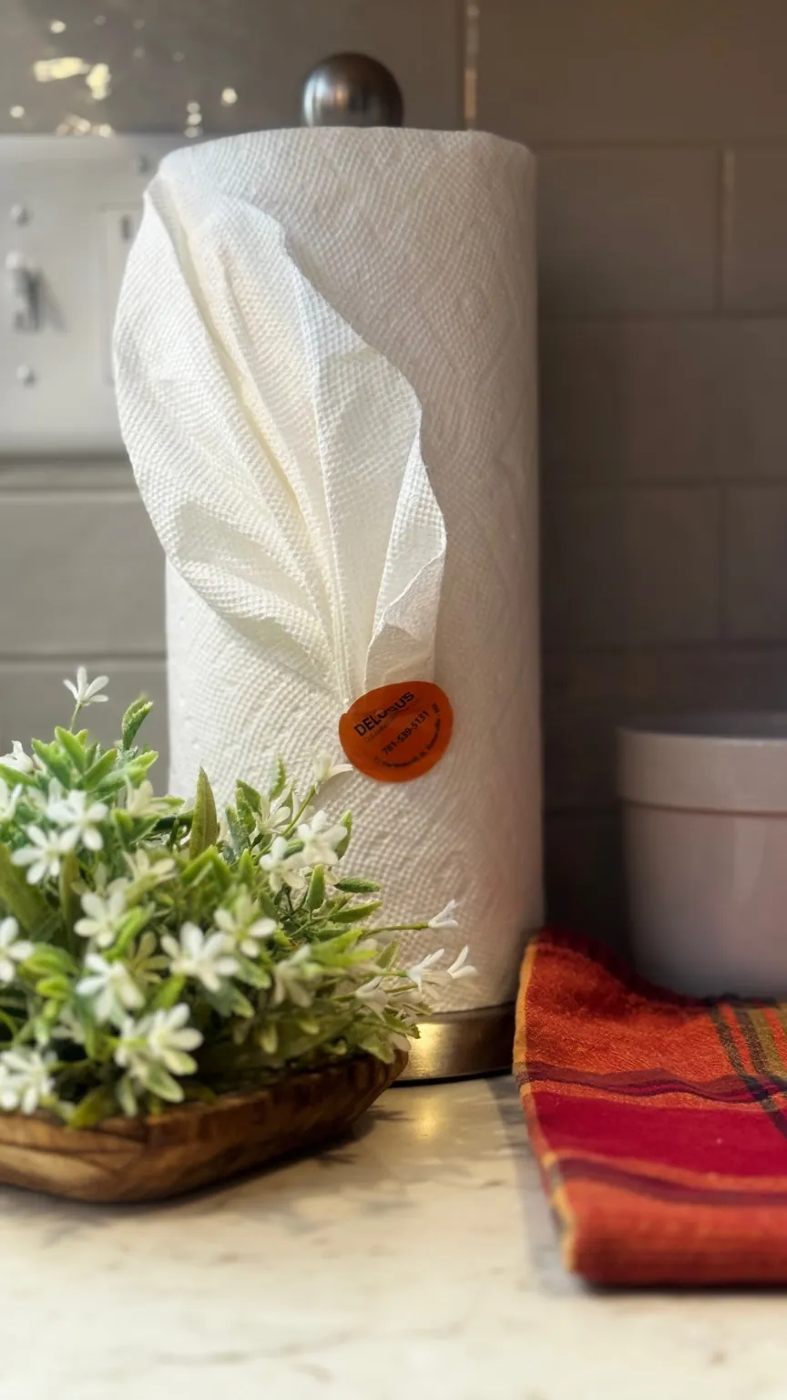 A thoughtfully finished household detail after residential cleaning
